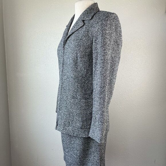 Talbots Two Piece Wool Blend Jacket & Skirt EUC - Picture 4 of 10